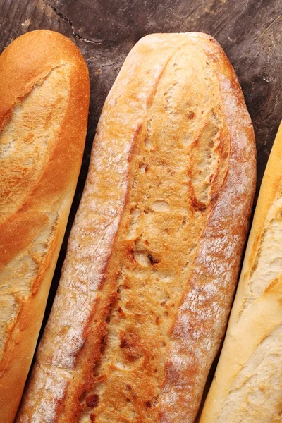 Top view of baguettes — Stock Photo, Image