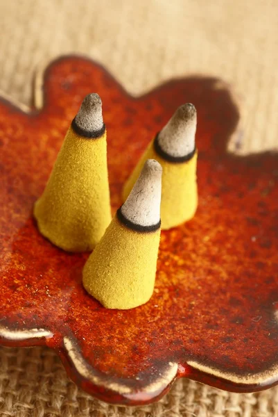 Christmas incense cones — Stock Photo, Image