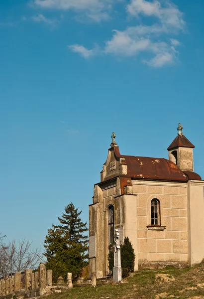 Eine kleine Kirche in Serbien — Stockfoto