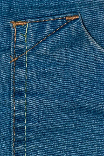 Fragmento de jeans — Foto de Stock