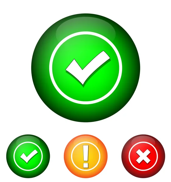 Approve icon — Stock Vector