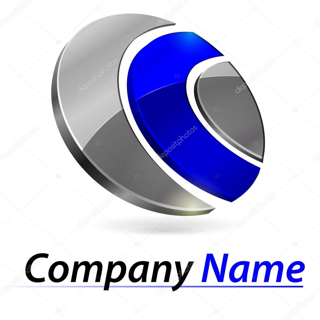 Logo 3d branding
