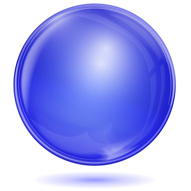 koyu mavi balon