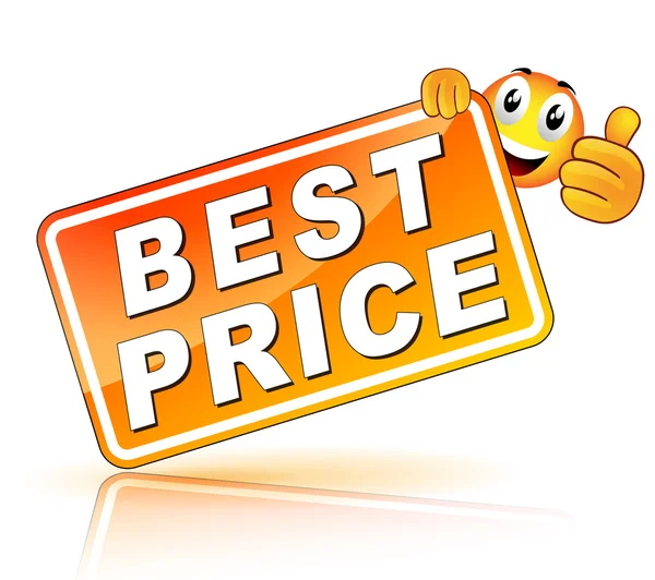 Beste prijs-pictogram — Stockvector