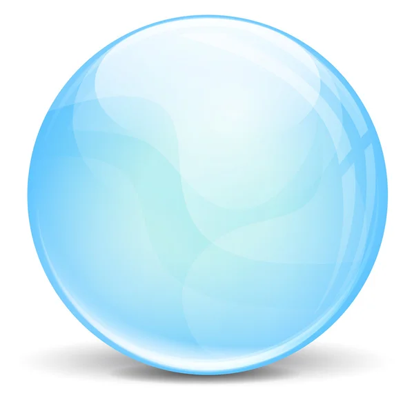Blå bubbla — Stock vektor