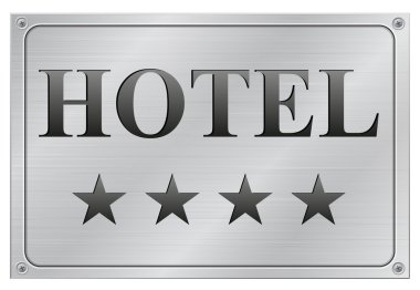 hotel four stars clipart