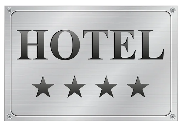 Hotel 4 hvězdy — Stockový vektor
