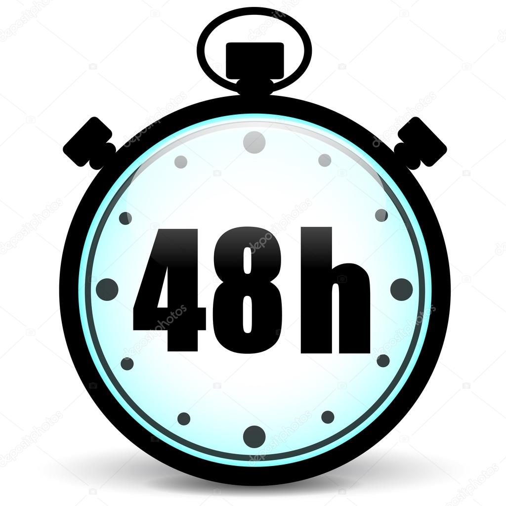 48h stopwatch icon