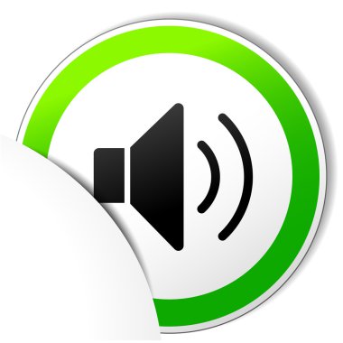 vektör ses kağıt simgesi