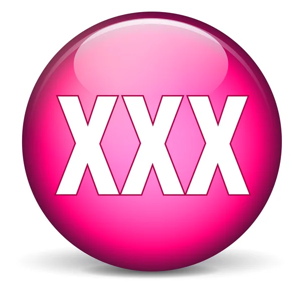 Wektor xxx ikona — Wektor stockowy