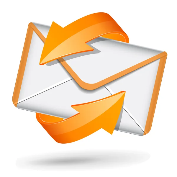 Icona e-mail vettoriale — Vettoriale Stock