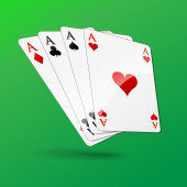 koncept karty Casino