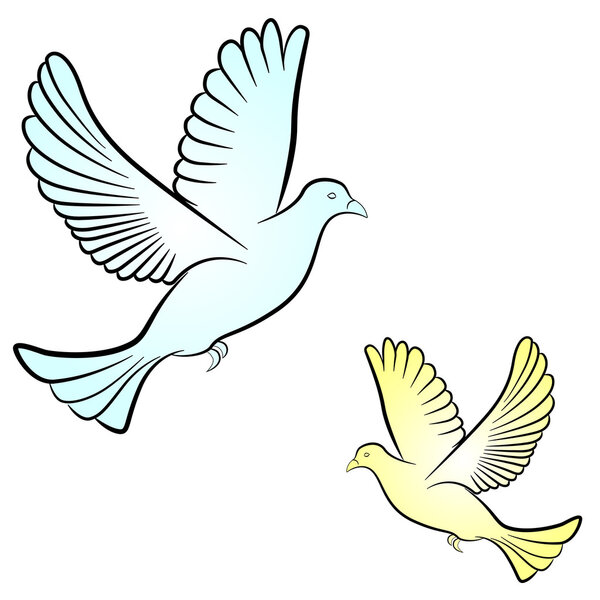 Vector dove