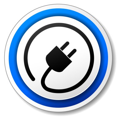 vektör elektrik simgesi