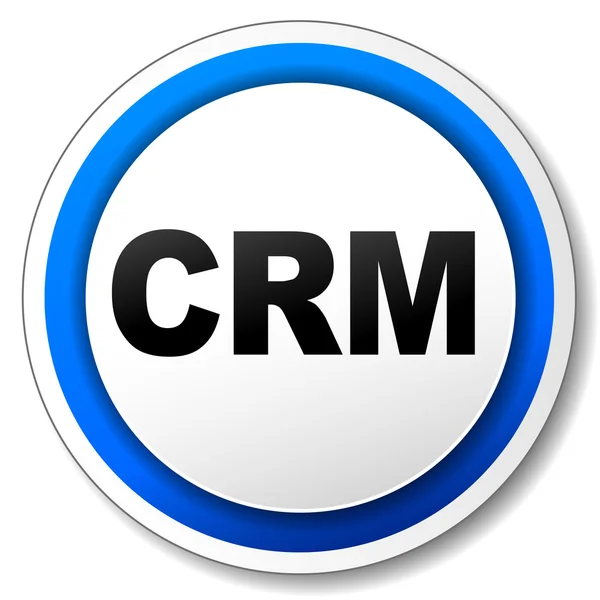 Vector crm icono — Archivo Imágenes Vectoriales