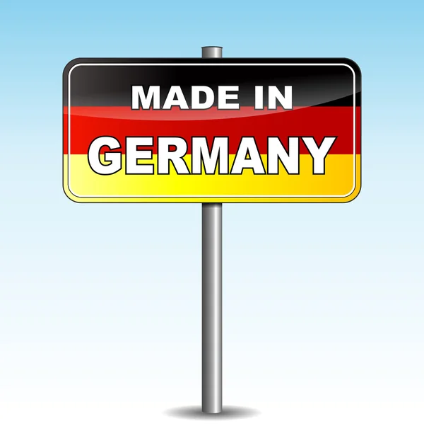 Στη Γερμανία — Διανυσματικό Αρχείο