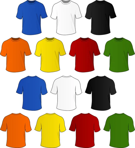 Vektor-T-Shirts — Stockvektor
