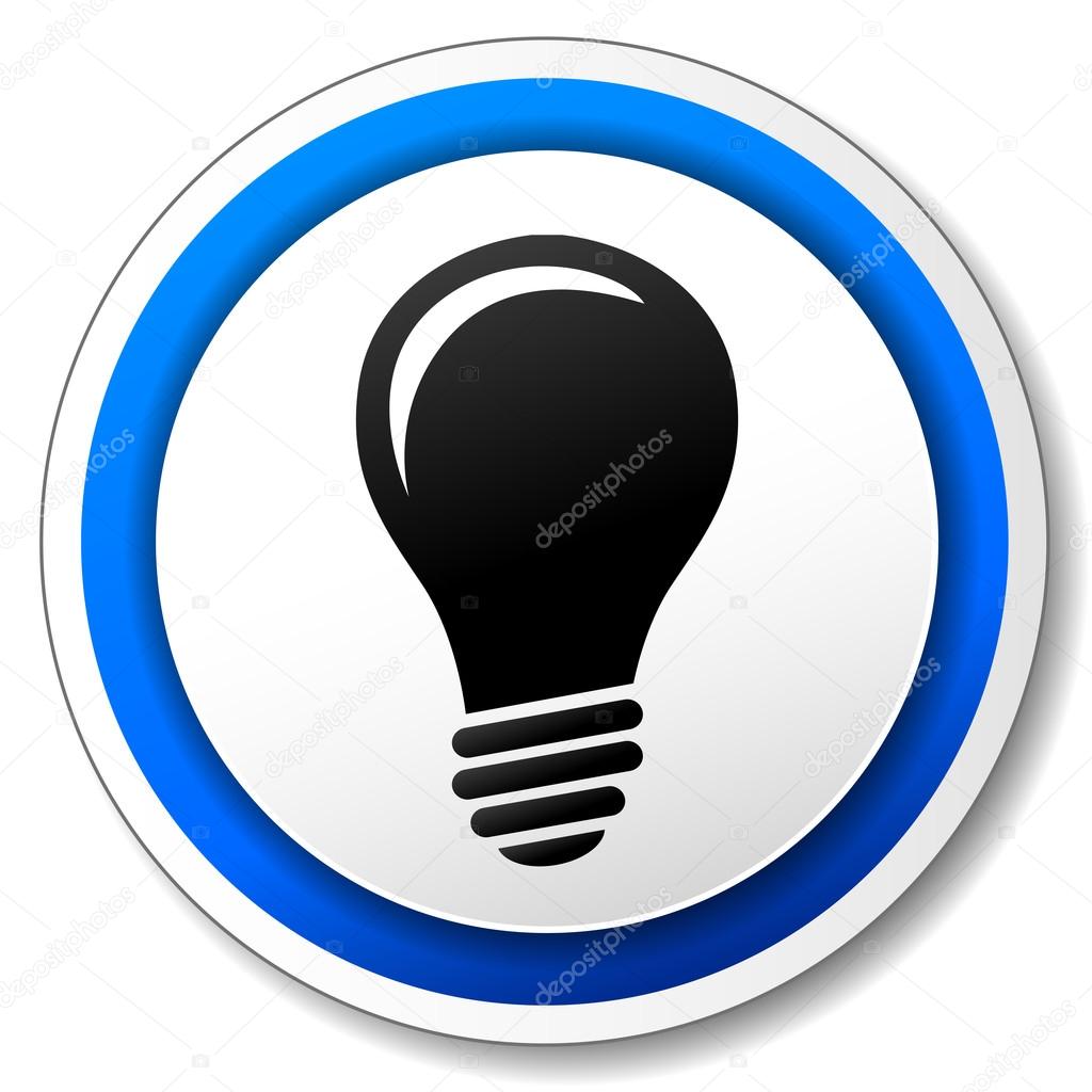 Vector lightbulb icon