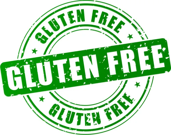 Vektor gluten gratis stämpel — ストックベクタ