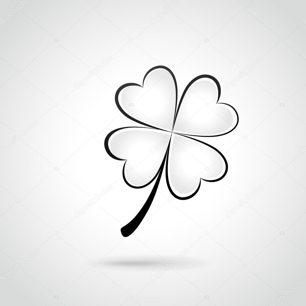 Vector clover illustration