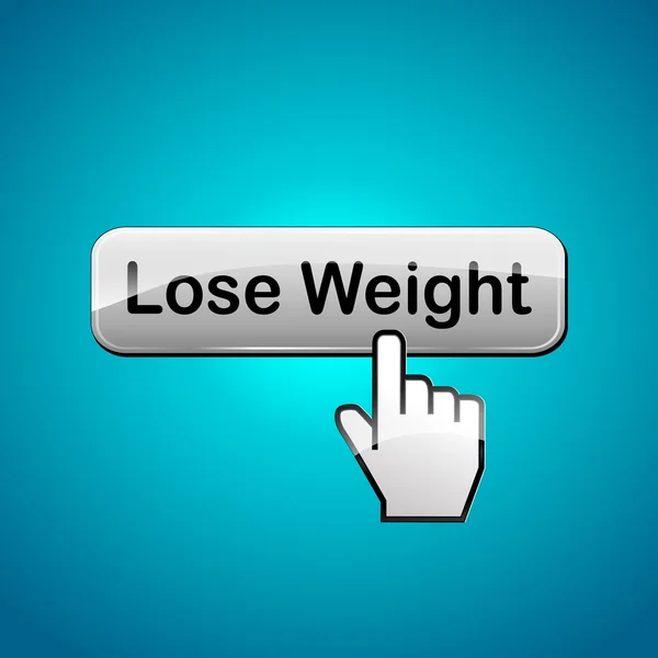 Illustrazione di peso perdere il vettore — Διανυσματικό Αρχείο