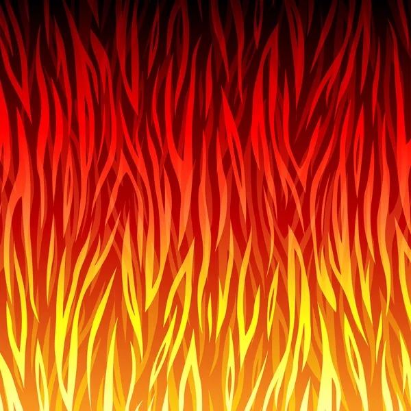 Vector fire background — Stock Vector