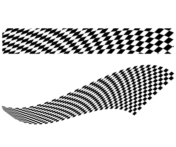 Vector checkerboard illustration — Stock Vector
