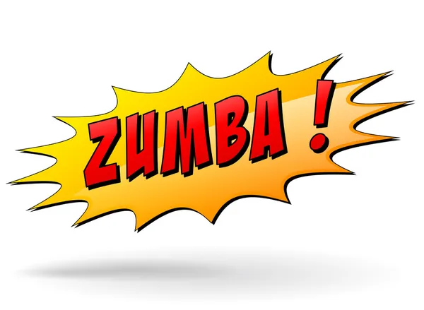 Vector zumba ster — Stockvector