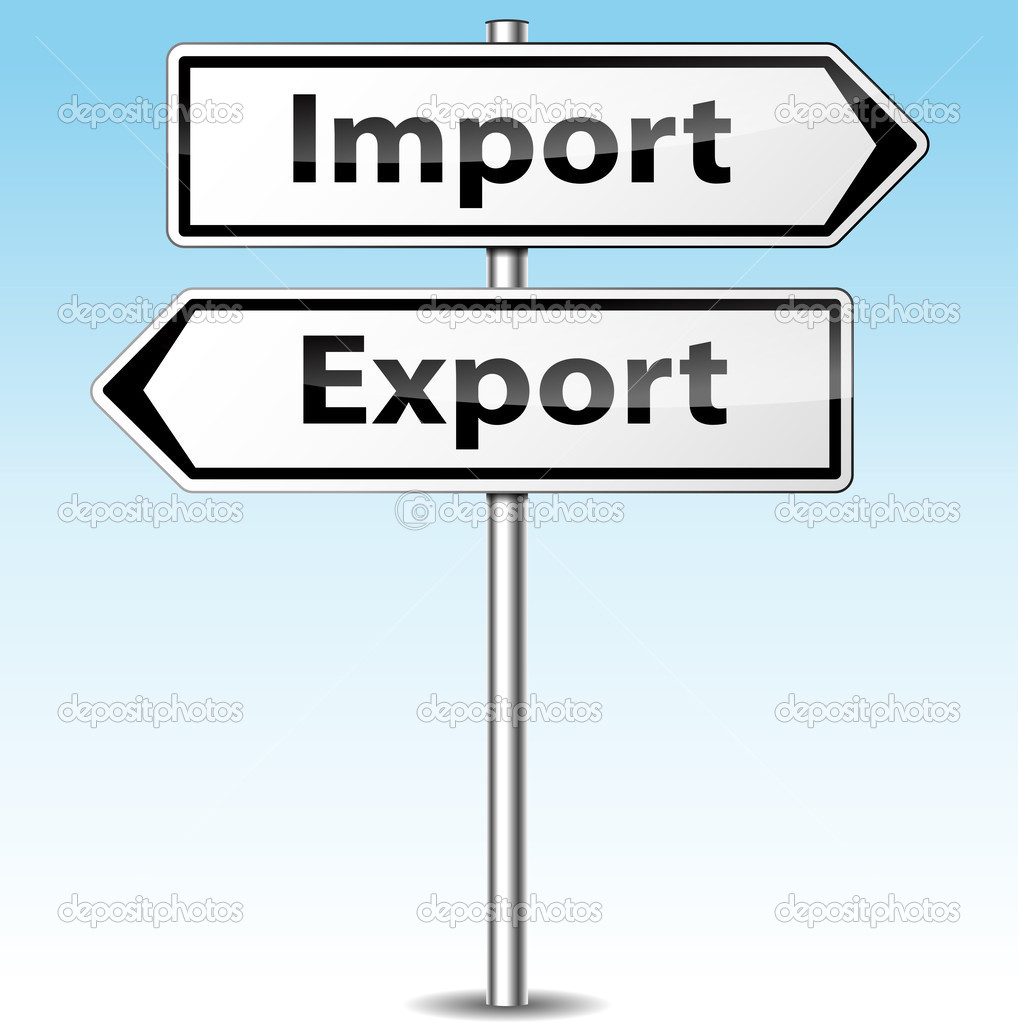 Vector import and export direction concept