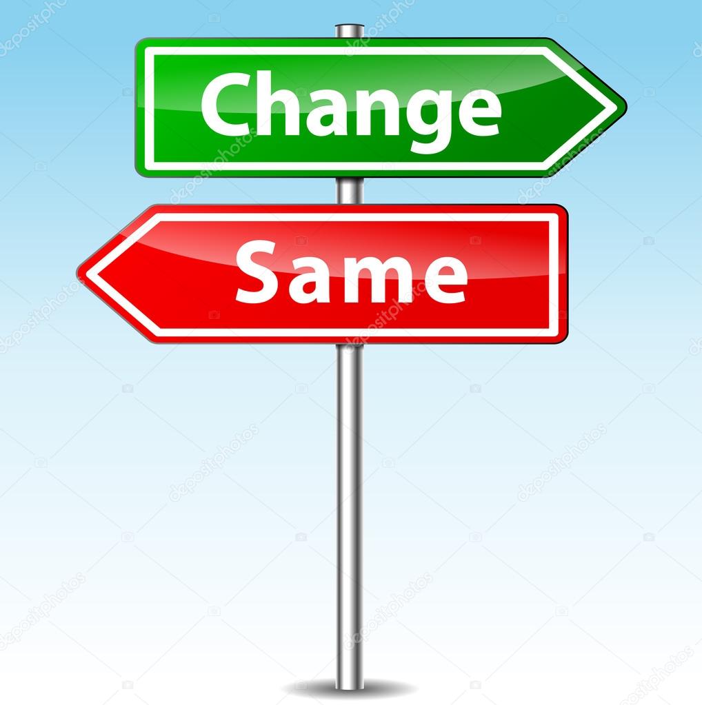 Vector change and same direction sign