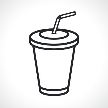 soda veya kahve fincanı servis simgesi