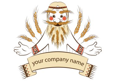 fırın, pastane unlu, pizzacı için logo.