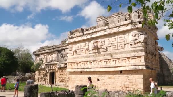 Chichen Itza Tinm Municipality Yucatn State Mexico 마스크 — 비디오