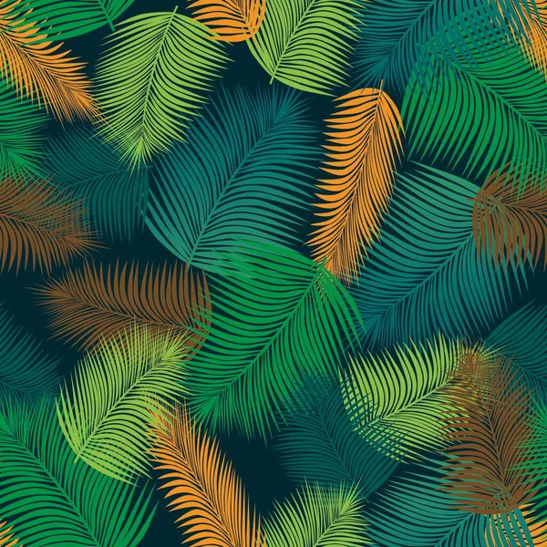 Plants Texture Pattern Vector — стоковый вектор