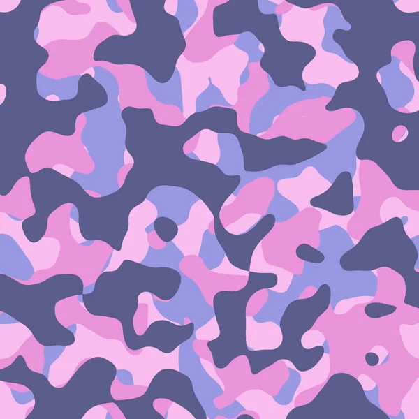 Camouflage Soft Army Military Pattern Texture — Fotografia de Stock