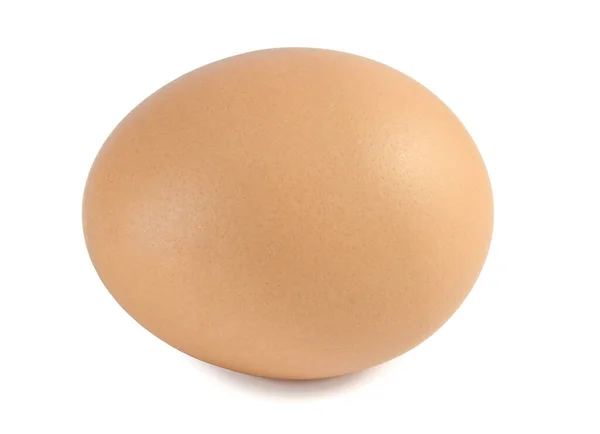 Chicken egg isolated on white background. — Stock Photo, Image