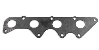 Giriş manifoldu contası beyaz arkaplanda izole edildi