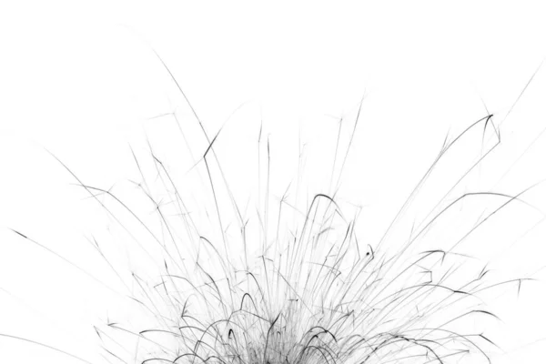 Μαύρες Γραμμές Λευκό Φόντο Αφηρημένη Μονόχρωμη Φωτογραφία Πυροτεχνήματα Σπινθήρες — Φωτογραφία Αρχείου