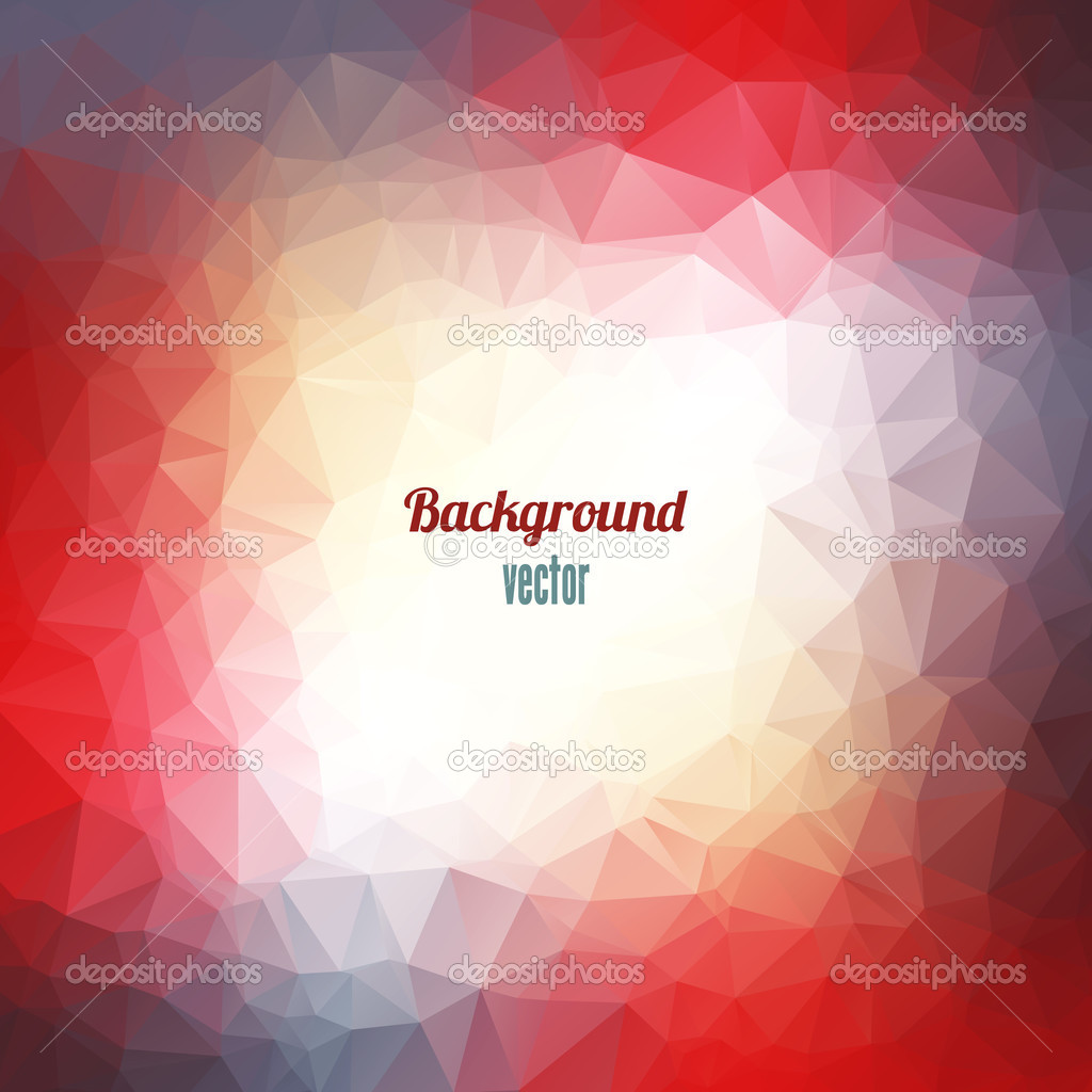 Abstract Triangle Geometrical Background.