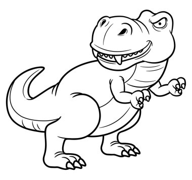 çizgi film dinozor