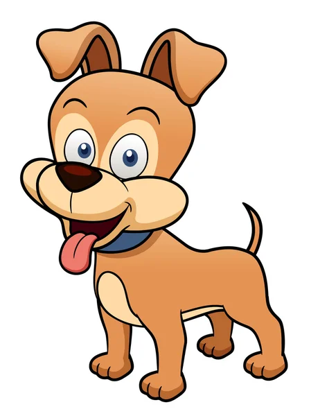 Perro de dibujos animados — Vector de stock