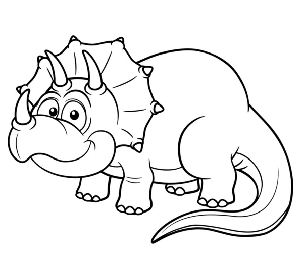 Cartoon dinosaur — Stockvector