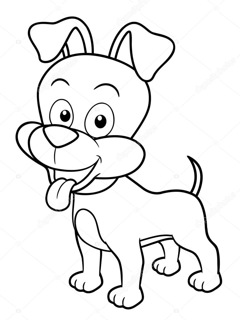 Kreslený pes Stock Vector od © sararoom 28933883