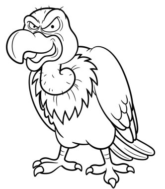 karikatür akbaba