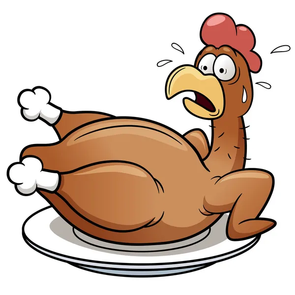 wallpapers Cartoon Food Cartoon Rotisserie Chicken roast chicken cartoon vector images