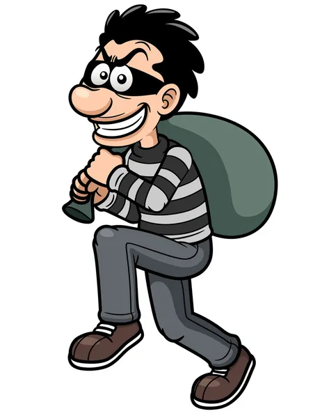 karikatür hırsız