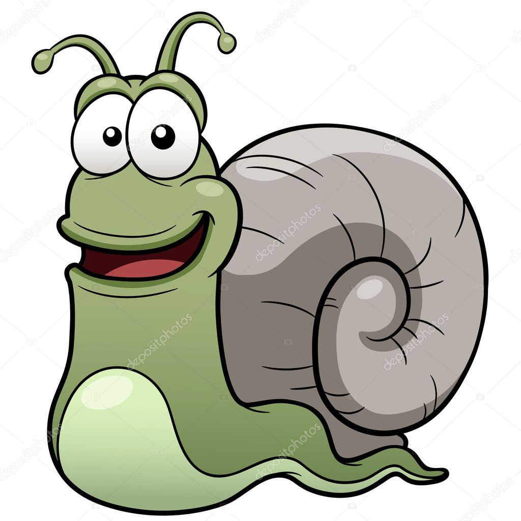 Snail cartoon