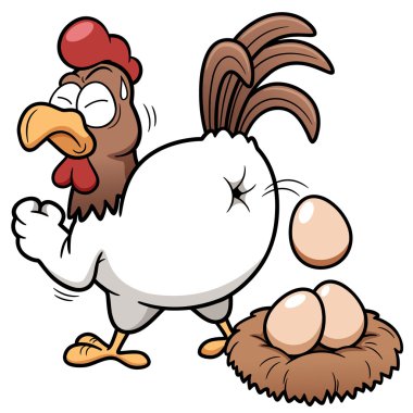 karikatür hen