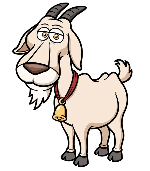 Goat Cartoon — Stock Vector