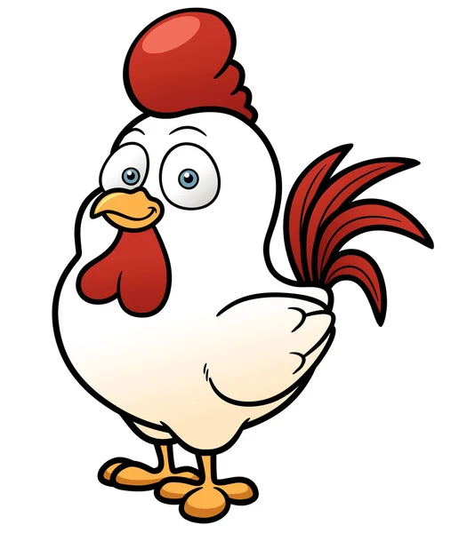 Cartoon chicken — Stock Vector